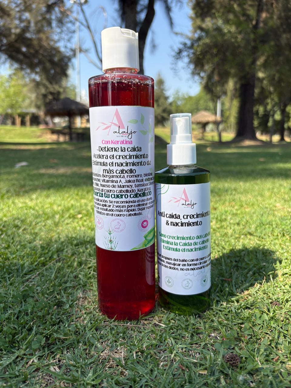 Kit Capilar Anticaída + Crecimiento y Nacimiento (Alaljo)